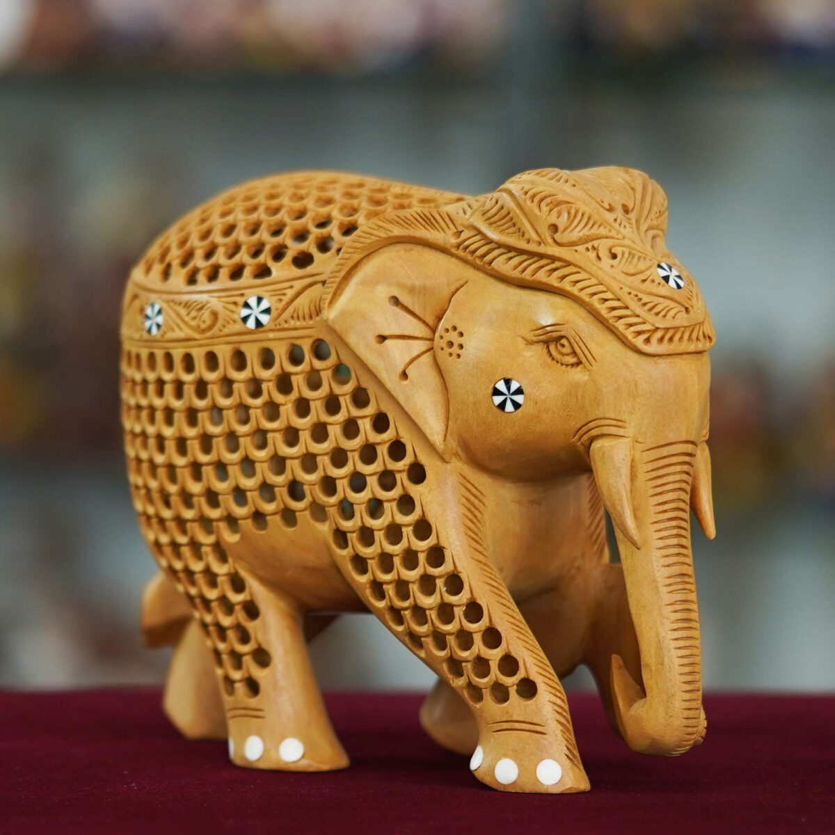 Wooden elephant